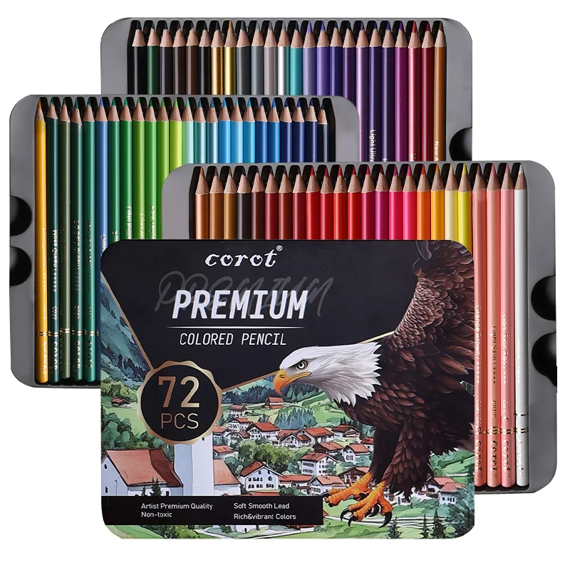 72 Colors Colored Pencils,Soft Core,Vibrant Colors for Adult Coloring Books,High Quality,Ideal for Drawing, Sketching,Shading
72 Colors Colored Pencils,Soft Core,Vibrant Colors for Adult Coloring Books,High Quality,Ideal for Drawing, Sketching,Shading