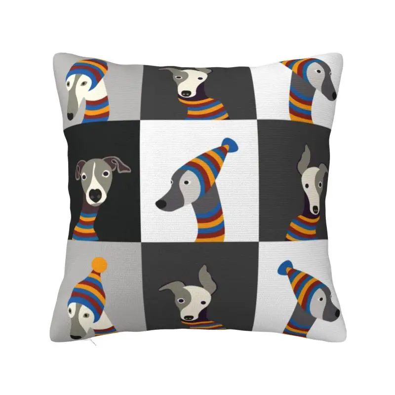 Custom Funny Cartoon Greyhound Whippet Dog Throw Pillow for Living Room Sighthound Hound Nordic Cushion Cover Car Pillowcase
Custom Funny Cartoon Greyhound Whippet Dog Throw Pillow for Living Room Sighthound Hound Nordic Cushion Cover Car Pillowcase