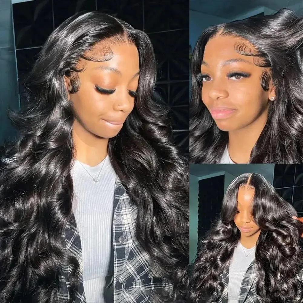 200% 40 Inch Body Wave Lace Front Wigs Human Hair Pre Plucked 13x6 HD Lace Frontal Wig Human Hair Lace Wigs Natural Black
200% 40 Inch Body Wave Lace Front Wigs Human Hair Pre Plucked 13x6 HD Lace Frontal Wig Human Hair Lace Wigs Natural Black