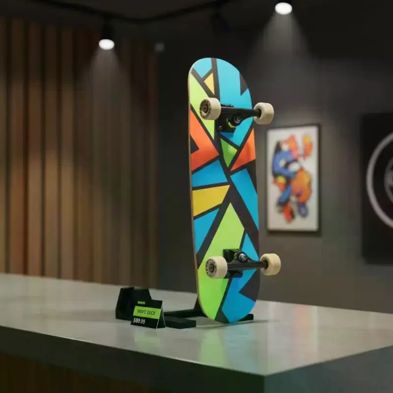 1Pcs 3D Printed Vertical Fixed Skateboard Storage Base Suitable For Indoor Storage And Outdoor Skateboard Park Organization
1Pcs 3D Printed Vertical Fixed Skateboard Storage Base Suitable For Indoor Storage And Outdoor Skateboard Park Organization