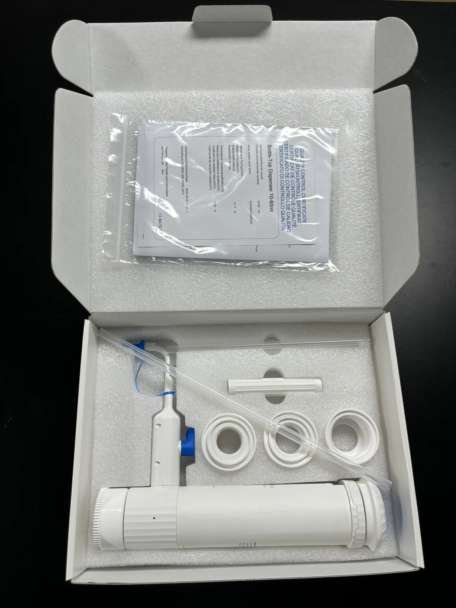 Дозатор для лабораторных бутылок WEIAI, простая версия, экономичный регулируемый дозатор жидкости без бутылки, 10-60 мл
Дозатор для лабораторных бутылок WEIAI, простая версия, экономичный регулируемый дозатор жидкости без бутылки, 10-60 мл