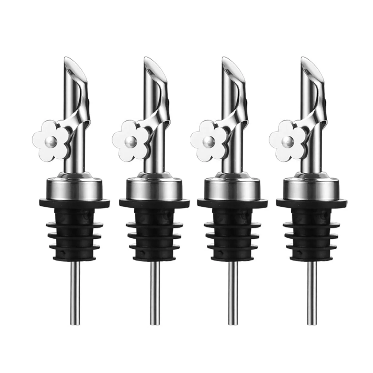 B08B-4 Pcs Olive Oil Dispenser Spout, Oil Pour Spouts Replacement with Leak-Proof Design Bottle Pourers Silver
B08B-4 Pcs Olive Oil Dispenser Spout, Oil Pour Spouts Replacement with Leak-Proof Design Bottle Pourers Silver