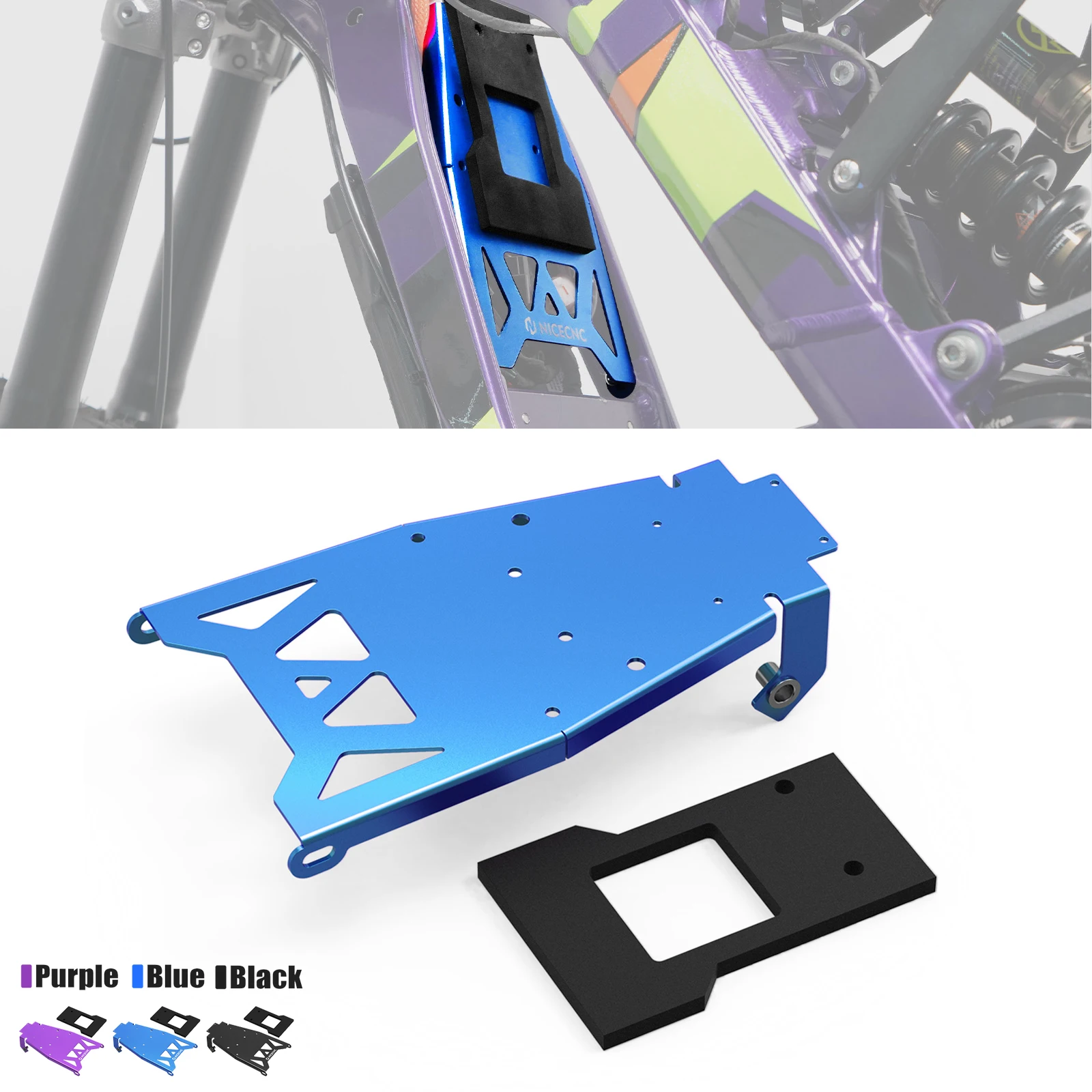 NICECNC For Sur-Ron Surron Light Bee X S L1E Segway X160 X260 Motocross Battery Front Plate Fender Cover Electric Dirt Bike
NICECNC For Sur-Ron Surron Light Bee X S L1E Segway X160 X260 Motocross Battery Front Plate Fender Cover Electric Dirt Bike