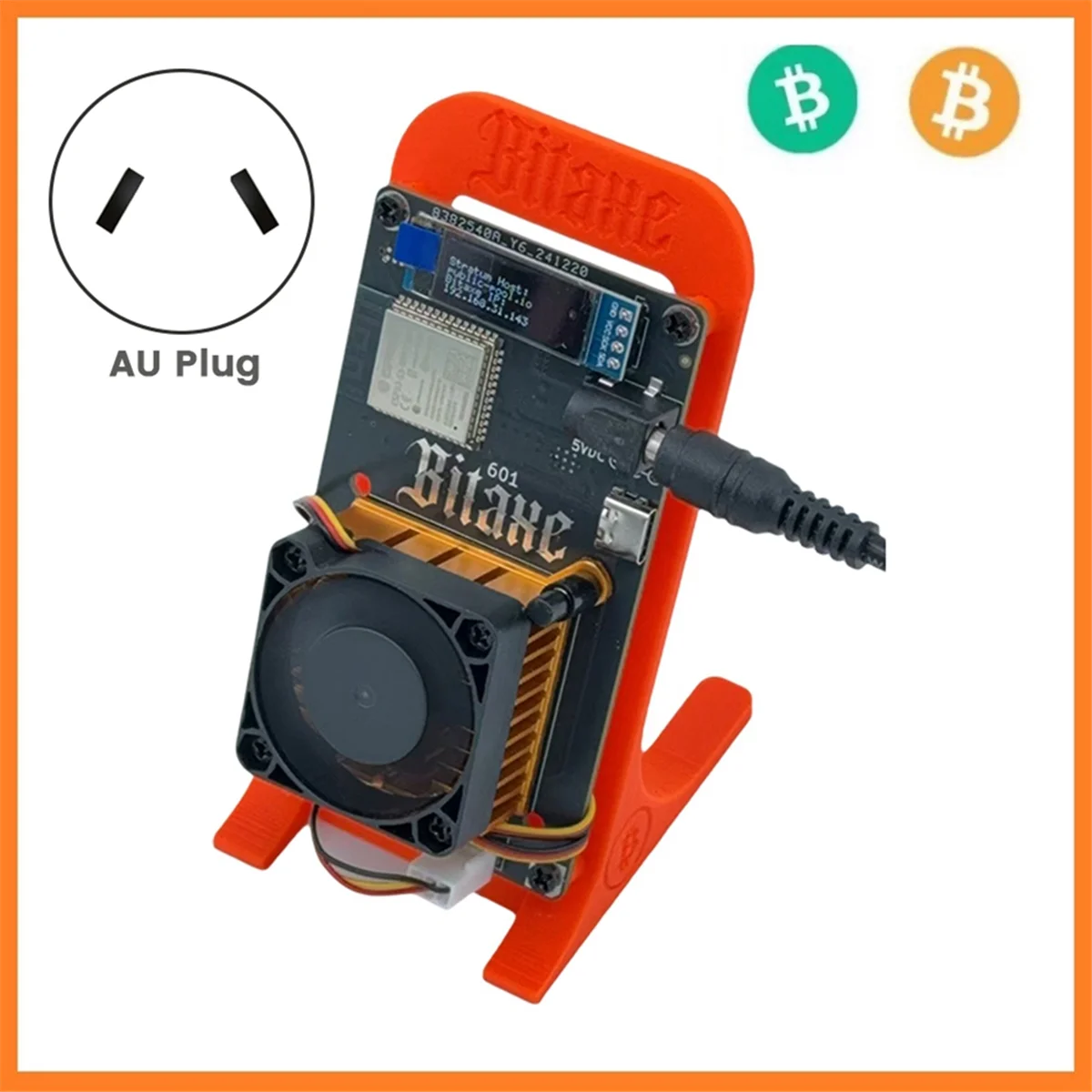 Hot Sale Bitaxe Gamma 601 Solo Lottery Miner 1.2TH/S BM1370 Asic Chip Bitcoin BTC Miner 18-22W From Antminer S21 Pro AU PLUG
Hot Sale Bitaxe Gamma 601 Solo Lottery Miner 1.2TH/S BM1370 Asic Chip Bitcoin BTC Miner 18-22W From Antminer S21 Pro AU PLUG
