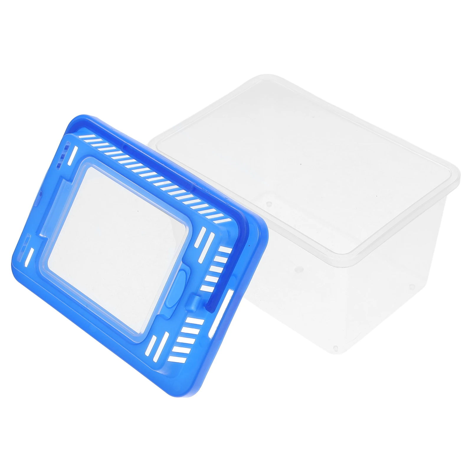 Portable Turtle Carrying Tank with Lid Clear Plastic Storage Box for Goldfish Reptiles Kids Pet Breeding Aquarium Transport
Portable Turtle Carrying Tank with Lid Clear Plastic Storage Box for Goldfish Reptiles Kids Pet Breeding Aquarium Transport