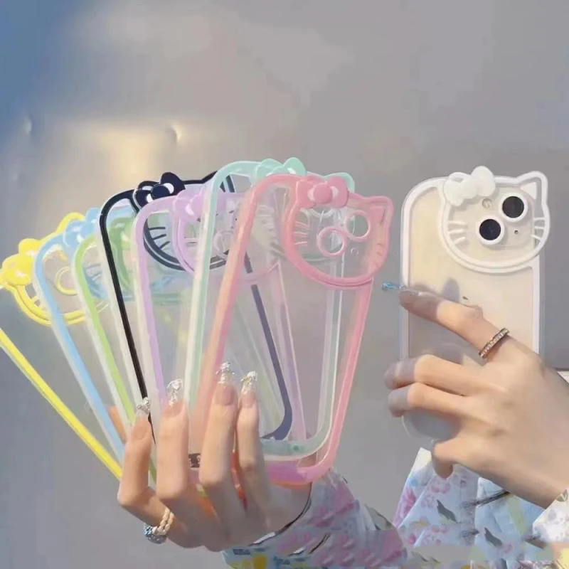 Kawaii Sanrio Anime Iphone Phone Case Cute Hello Kitty Cartoon Little Fresh All Inclusive Transparent Soft Shell Gifts for Girls
Kawaii Sanrio Anime Iphone Phone Case Cute Hello Kitty Cartoon Little Fresh All Inclusive Transparent Soft Shell Gifts for Girls
