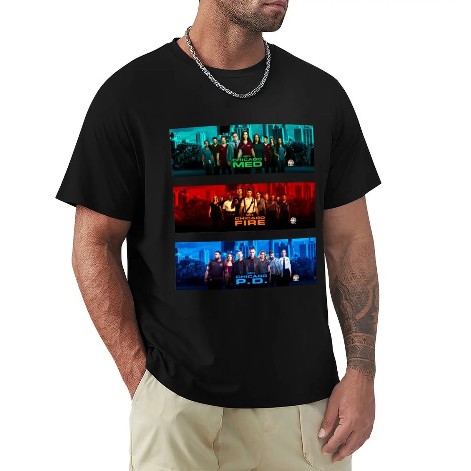 Chicago pd fire med T-Shirt Sports Casual Short Sleeve Cotton Tee
Chicago pd fire med T-Shirt Sports Casual Short Sleeve Cotton Tee