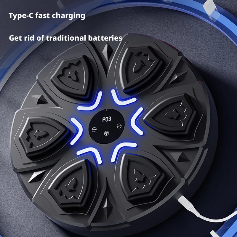 Smart Music Boxing Machine for Home, Electronic Wall Mount Punching Target for Adults & Kids with Half-Finger Gloves
Smart Music Boxing Machine for Home, Electronic Wall Mount Punching Target for Adults & Kids with Half-Finger Gloves