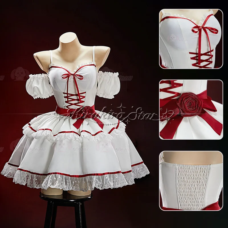 Hallowmas Lolita Formal Dress Cosplay Costume Vintage Camisole Dress Adult Women Carnival Party Prop
Hallowmas Lolita Formal Dress Cosplay Costume Vintage Camisole Dress Adult Women Carnival Party Prop