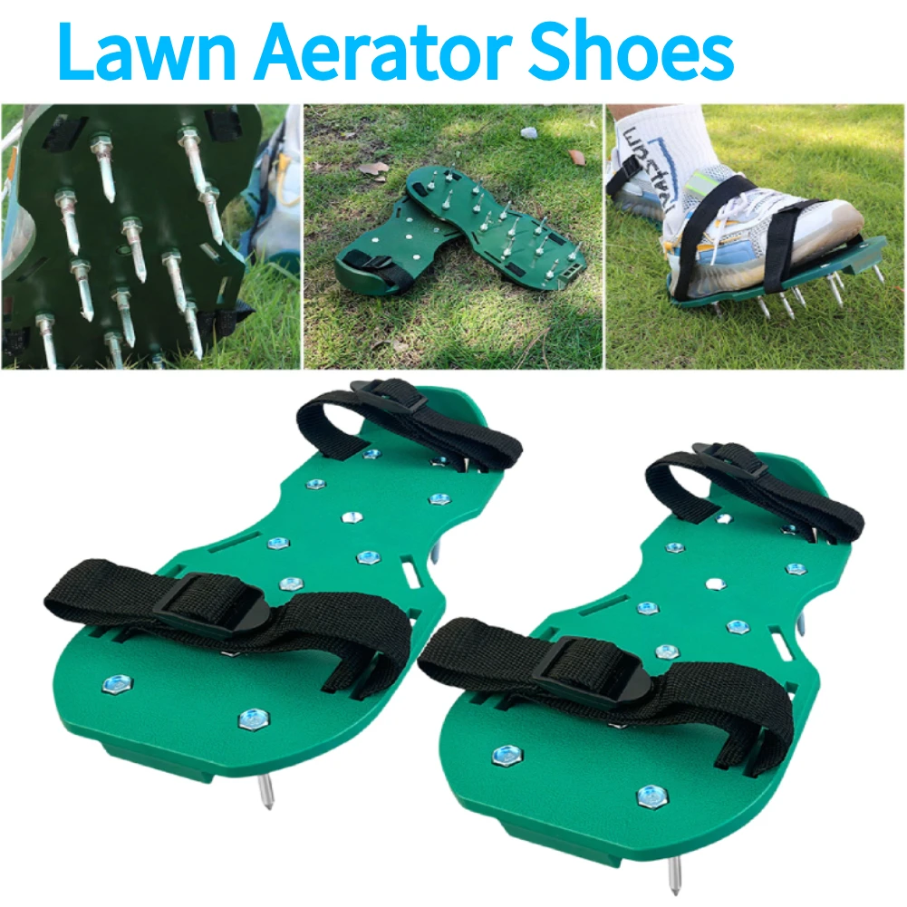 Lawn Aerator Shoes Garden Spike Shoes Spiked Shoes for Epoxy Floor Lawn Yard Patio Garden
Lawn Aerator Shoes Garden Spike Shoes Spiked Shoes for Epoxy Floor Lawn Yard Patio Garden