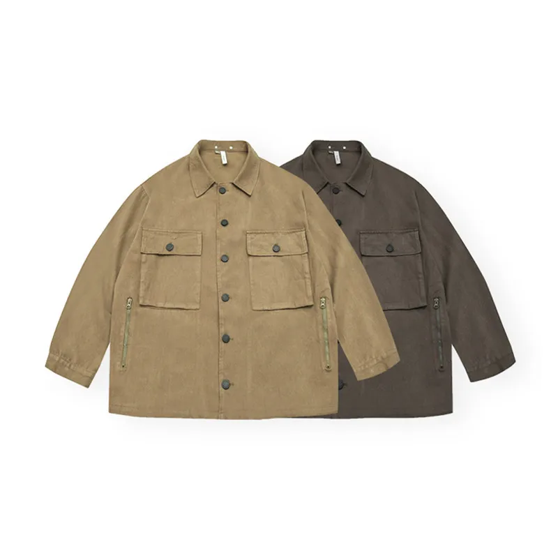 Men's Retro Old 3D Pocket Design Jacket Cotton Work Coat Outdoor Tooling Clothing Hiking Trekking Camp Sports Windbreaker Autumn
Men's Retro Old 3D Pocket Design Jacket Cotton Work Coat Outdoor Tooling Clothing Hiking Trekking Camp Sports Windbreaker Autumn
