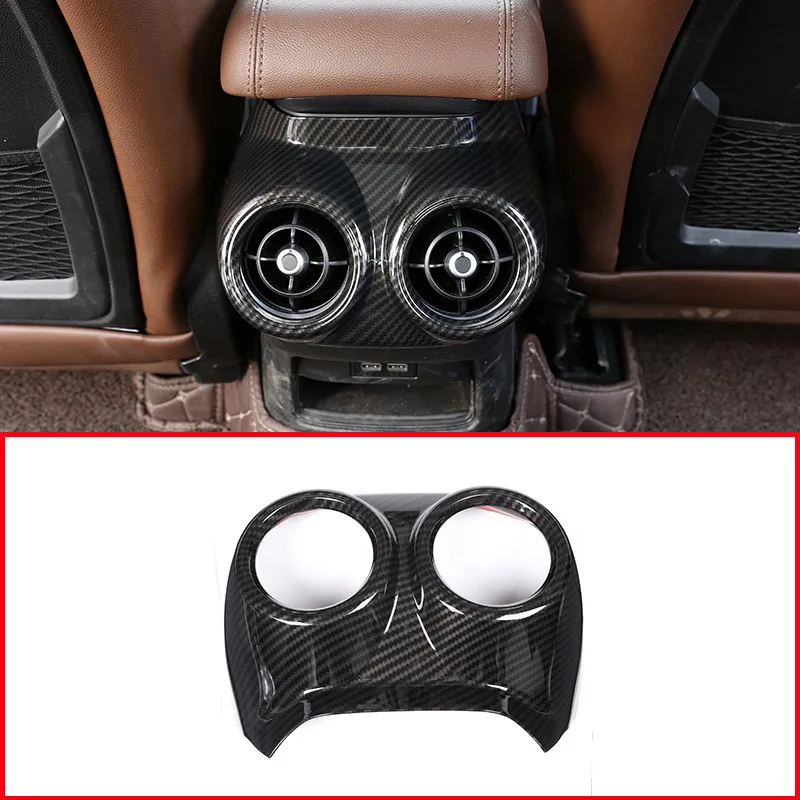Carbon Fiber For Alfa Romeo Stelvio 2017 2018 2019 2020 ABS Plastic Rear Air Conditioning Vent Outlet Cover Trim Car Accessories
Carbon Fiber For Alfa Romeo Stelvio 2017 2018 2019 2020 ABS Plastic Rear Air Conditioning Vent Outlet Cover Trim Car Accessories