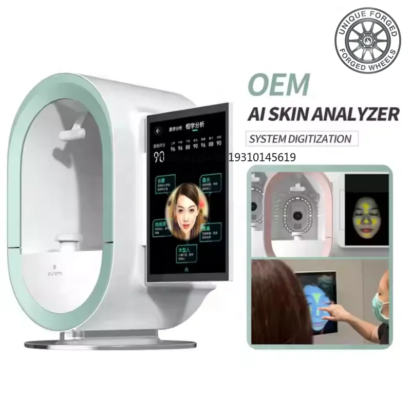 26 Styles Professional 16 Languages HD Pixel 3D Display AI Skin Scanner Facial Test Diagnostics Analyzer Skin Analysis Machine
26 Styles Professional 16 Languages HD Pixel 3D Display AI Skin Scanner Facial Test Diagnostics Analyzer Skin Analysis Machine
