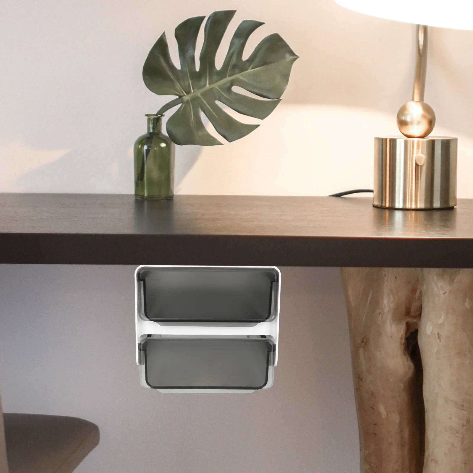 Plastic Drawer Type Storage Box Large Capacity Under Desk Organizer Hidden Storage Stationery Case Hidden Drawer Box
Plastic Drawer Type Storage Box Large Capacity Under Desk Organizer Hidden Storage Stationery Case Hidden Drawer Box