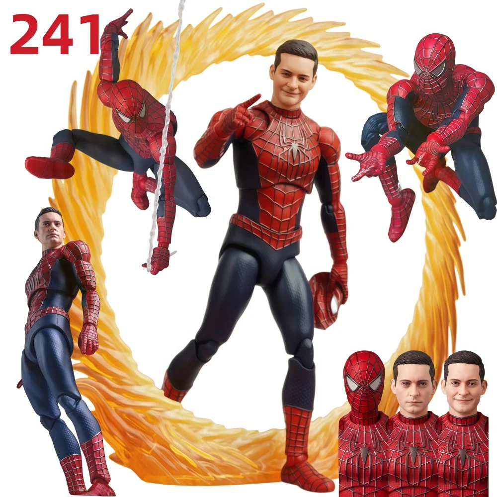 NEW Mafex No.241 Spider-Man Tobey Maguire No Way Home - Friendly Neighborhood Poseable Action Figure Collectible Model Toy Gift
NEW Mafex No.241 Spider-Man Tobey Maguire No Way Home - Friendly Neighborhood Poseable Action Figure Collectible Model Toy Gift