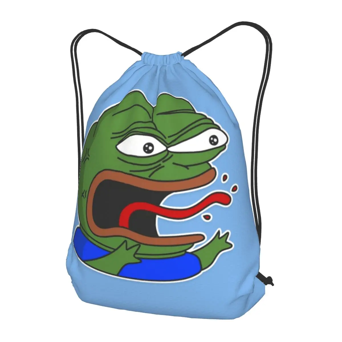 Pepe The Frog Backpacks Casual Drawstring Bags Sports Bag Book Bags for Man Woman Students
Pepe The Frog Backpacks Casual Drawstring Bags Sports Bag Book Bags for Man Woman Students