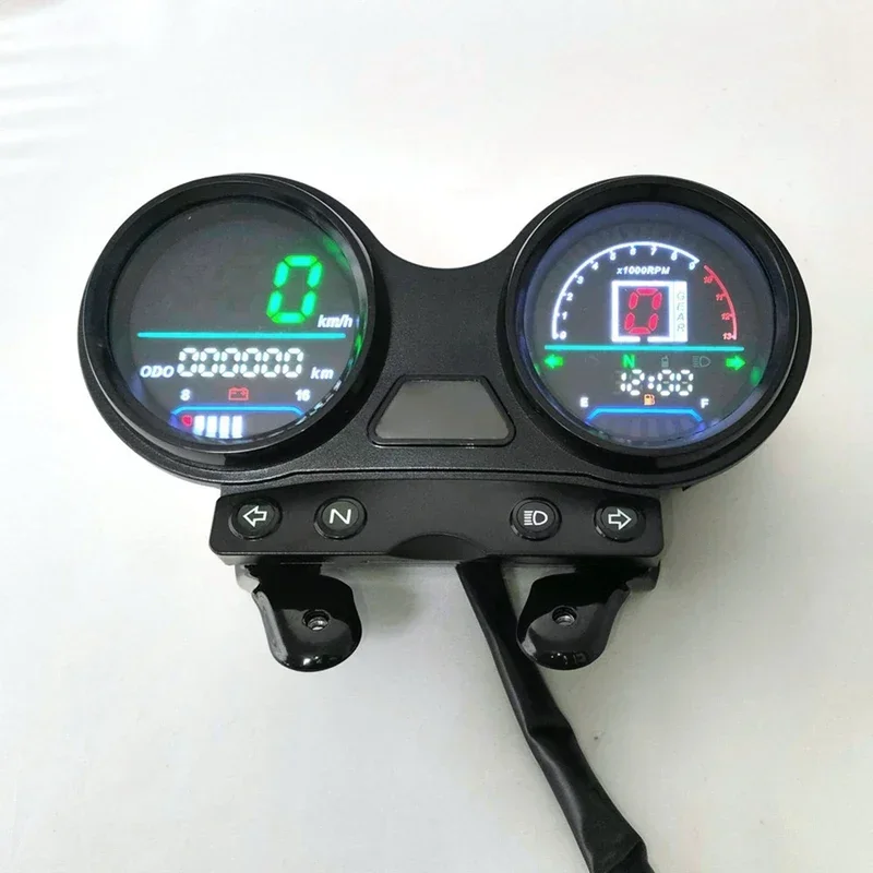 Motorcycle Speedometer Odometer Ybr125 LED Digital RPM USB Phone Charge Waterproof Gauge Instrument with Bracket
Motorcycle Speedometer Odometer Ybr125 LED Digital RPM USB Phone Charge Waterproof Gauge Instrument with Bracket