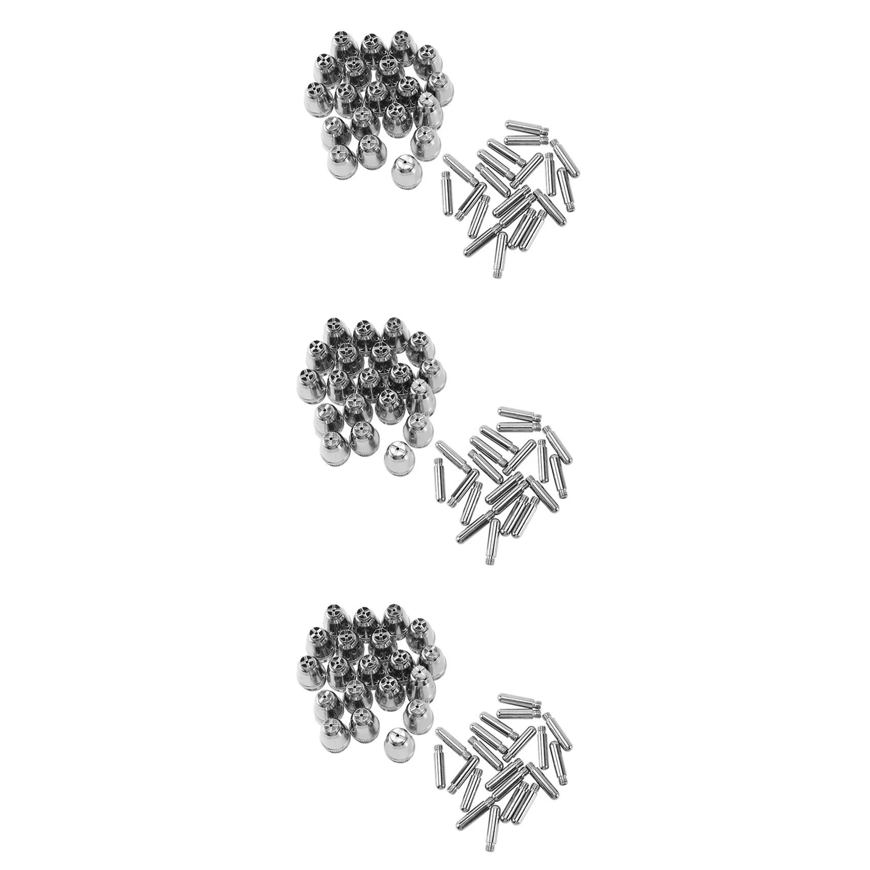 ABAH-120Pcs AG60 Plasma Cutting Torch Consumable SG55 Plasma Cutter Kit 60A AG-60 Plasma Torch Tip Electrode Nozzle
ABAH-120Pcs AG60 Plasma Cutting Torch Consumable SG55 Plasma Cutter Kit 60A AG-60 Plasma Torch Tip Electrode Nozzle