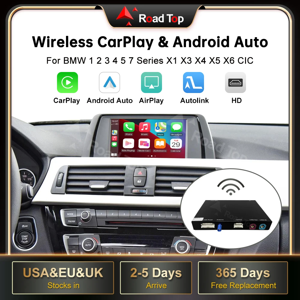 Беспроводная система CarPlay для BMW CIC 1 2 3 4 5 7 серии X1 X3 X4 X5 X6 E81 E82 E90 E93 F10 F11 F07 GT F01 F02 E84 F25 F26 E70 E71
Беспроводная система CarPlay для BMW CIC 1 2 3 4 5 7 серии X1 X3 X4 X5 X6 E81 E82 E90 E93 F10 F11 F07 GT F01 F02 E84 F25 F26 E70 E71