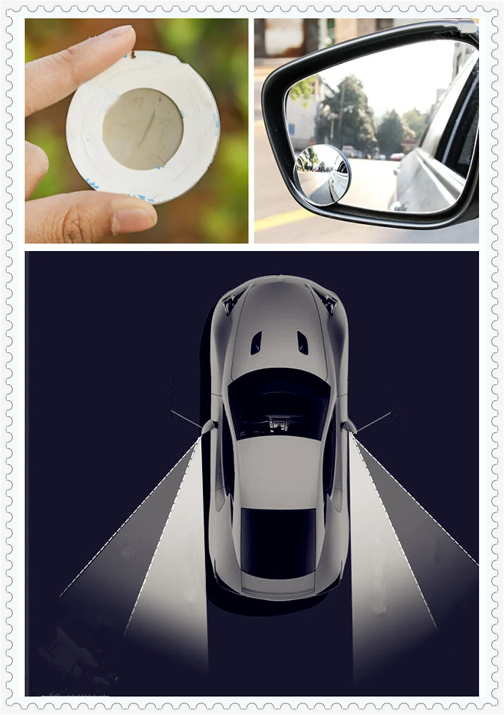 Car rear view wide-angle lens assisted blind spot mirror For Toyota VIOS LAND CRUISER PRADO COASTER highlander
Car rear view wide-angle lens assisted blind spot mirror For Toyota VIOS LAND CRUISER PRADO COASTER highlander