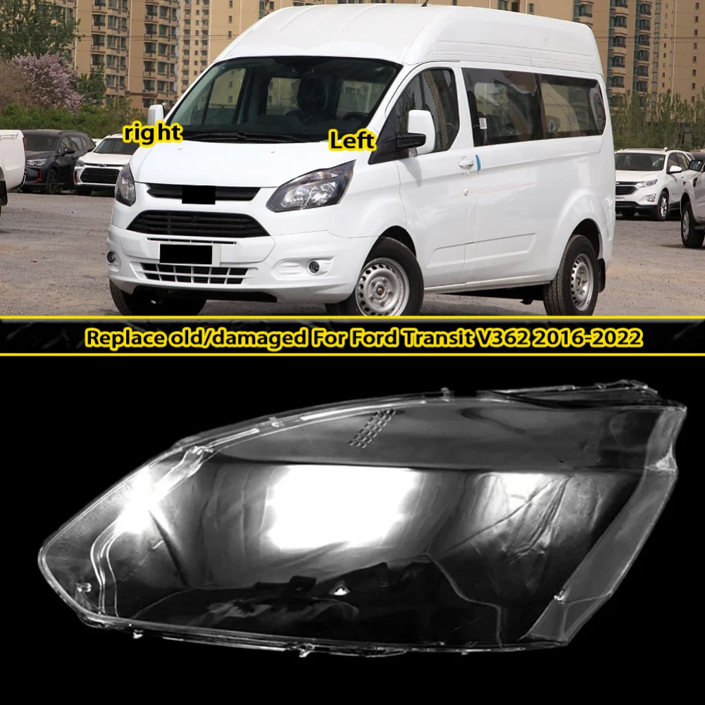 Transparent Headlight Shell Lens For Ford Transit V362 2016-2022 Headlamp Cover Auto Replacement Parts
Transparent Headlight Shell Lens For Ford Transit V362 2016-2022 Headlamp Cover Auto Replacement Parts