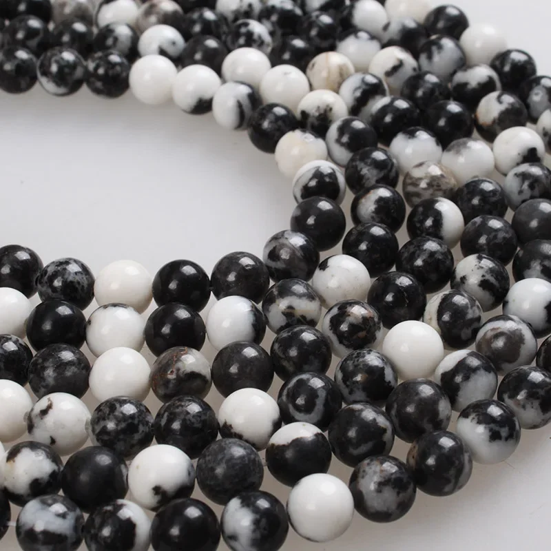 Natural Stone Beads White Black Zebra Jaspers Round Loose Beads 2 3 4 6 8 10 12mm Beads For Bracelets Necklace Jewelry Making
Natural Stone Beads White Black Zebra Jaspers Round Loose Beads 2 3 4 6 8 10 12mm Beads For Bracelets Necklace Jewelry Making