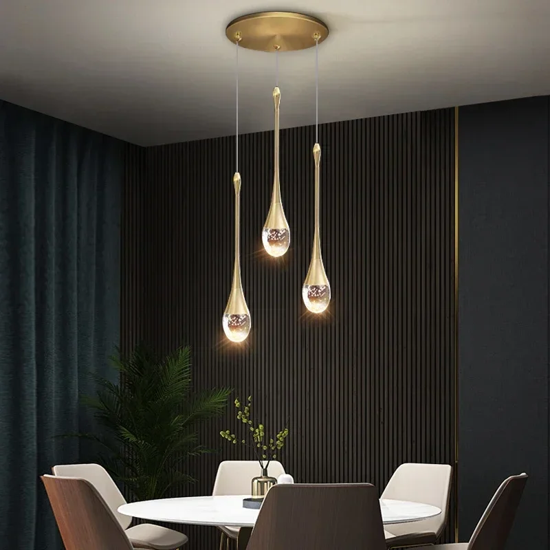 Nordic Luxury Crystal Pendant Lamp Restaurant Bedroom Headboard Kitchen Dimmable LED Chandelier Home Decoration Lighting Fixture
Nordic Luxury Crystal Pendant Lamp Restaurant Bedroom Headboard Kitchen Dimmable LED Chandelier Home Decoration Lighting Fixture