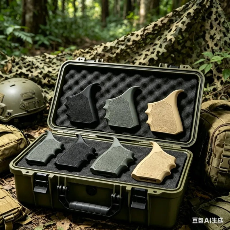 G17 G19 Flexible Rubber Non-Slip Grip Cover, Universal Anti-Slip Handle Sleeve, Outdoor Toy Tactical Spare Accessories
G17 G19 Flexible Rubber Non-Slip Grip Cover, Universal Anti-Slip Handle Sleeve, Outdoor Toy Tactical Spare Accessories