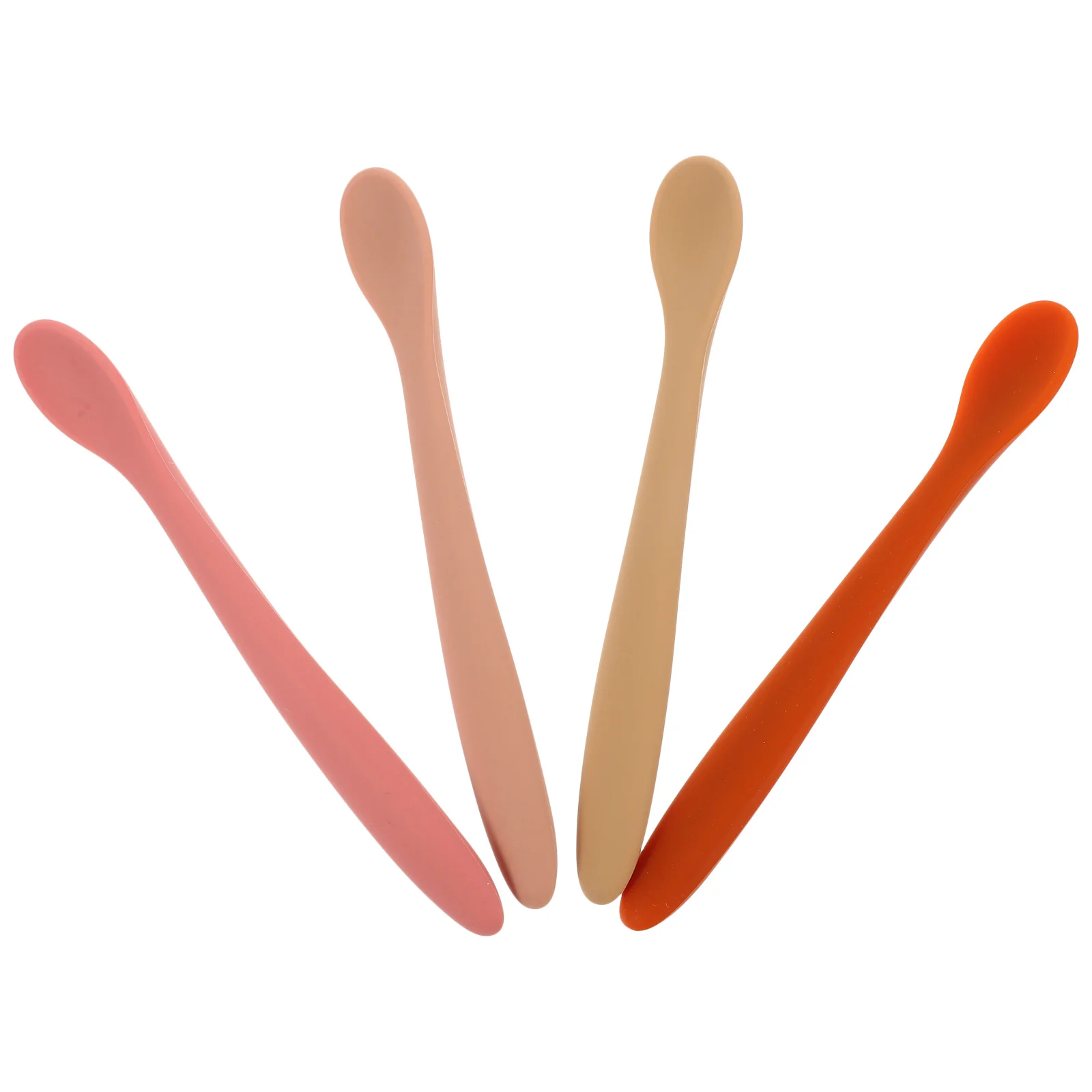 4 шт. детские силиконовые ложки для кормления, мягкая гибкая тренировочная ложка, посуда для кормления малышей, детские ложки
4 шт. детские силиконовые ложки для кормления, мягкая гибкая тренировочная ложка, посуда для кормления малышей, детские ложки