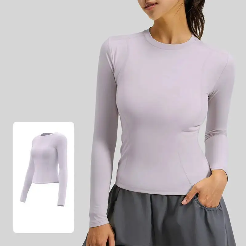 Женская футболка с длинным рукавом для йоги Женская весна-осень Тренажерный зал Jogger Tight Tees Woman Muti Color Sexy Slim Fit Fiess Workout Tops
Женская футболка с длинным рукавом для йоги Женская весна-осень Тренажерный зал Jogger Tight Tees Woman Muti Color Sexy Slim Fit Fiess Workout Tops