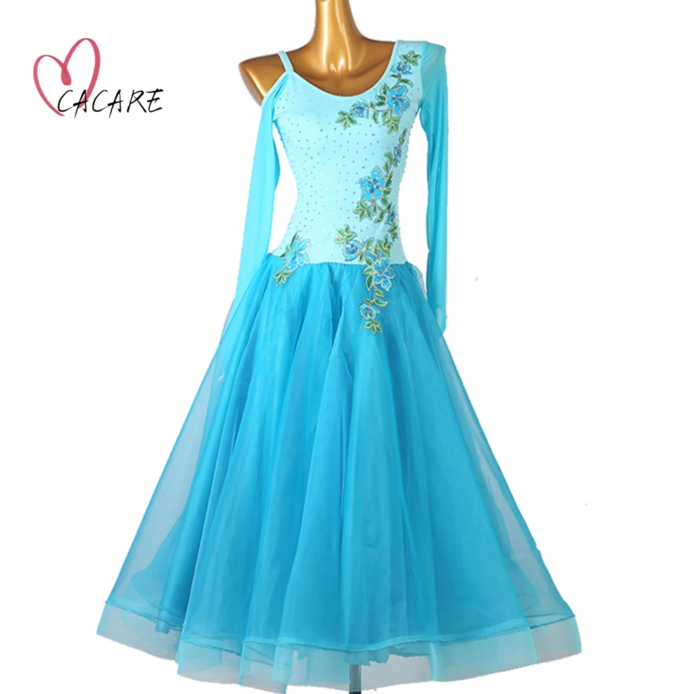 2022 Ballroom Dance Competition Dresses Modern Waltz Dress Flamenco Standard Gogo Dance Dresses Customize D1287 Big Sheer Hem
2022 Ballroom Dance Competition Dresses Modern Waltz Dress Flamenco Standard Gogo Dance Dresses Customize D1287 Big Sheer Hem
