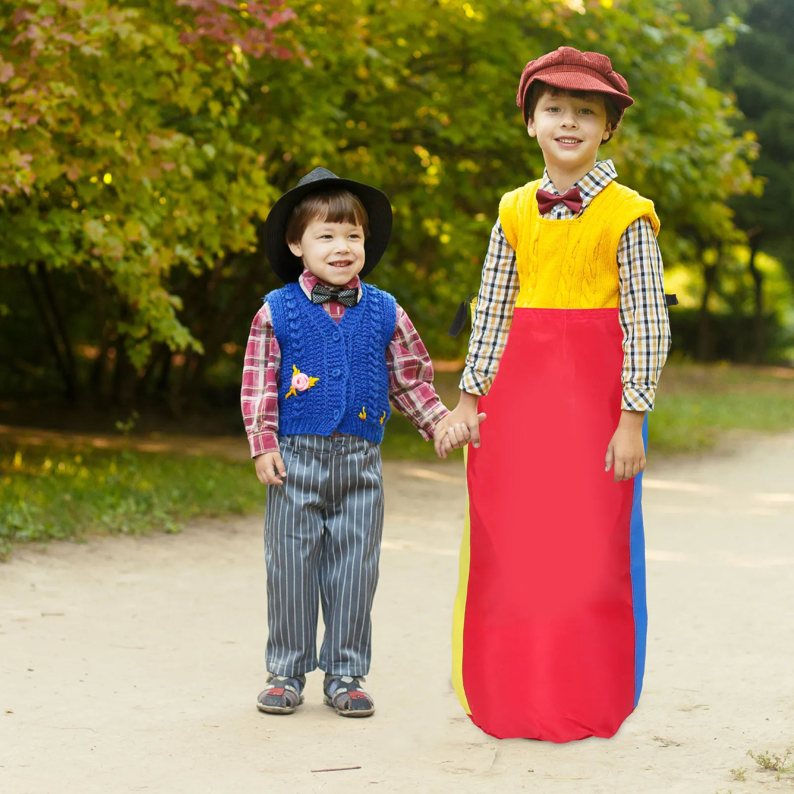 Набор из 2-х цветных прочных тканевых мешков для соревнований на открытом воздухе, для игр с прыжками, вечеринок, соревнований на поле, для детей и взрослых, для веселых игр на поле
Набор из 2-х цветных прочных тканевых мешков для соревнований на открытом воздухе, для игр с прыжками, вечеринок, соревнований на поле, для детей и взрослых, для веселых игр на поле