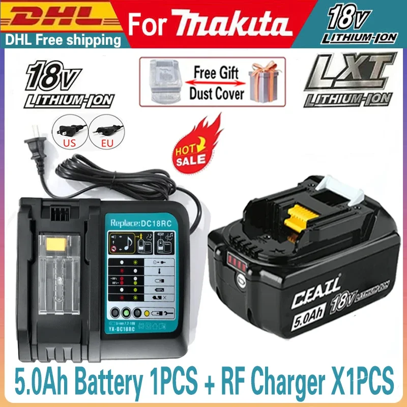 6000mAh High Capacity Rechargeable Battery for Makita 18V, Compatible with BL1021B BL1041B BL1015B BL1020B BL1040B.
6000mAh High Capacity Rechargeable Battery for Makita 18V, Compatible with BL1021B BL1041B BL1015B BL1020B BL1040B.