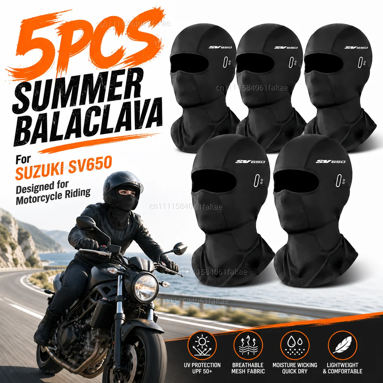 5PCS Motorcycle Balaclava Summer UV Protection Glasses Face Breathable Hole For SUZUKI SV650 sv 650 Riding Gear Protection
5PCS Motorcycle Balaclava Summer UV Protection Glasses Face Breathable Hole For SUZUKI SV650 sv 650 Riding Gear Protection