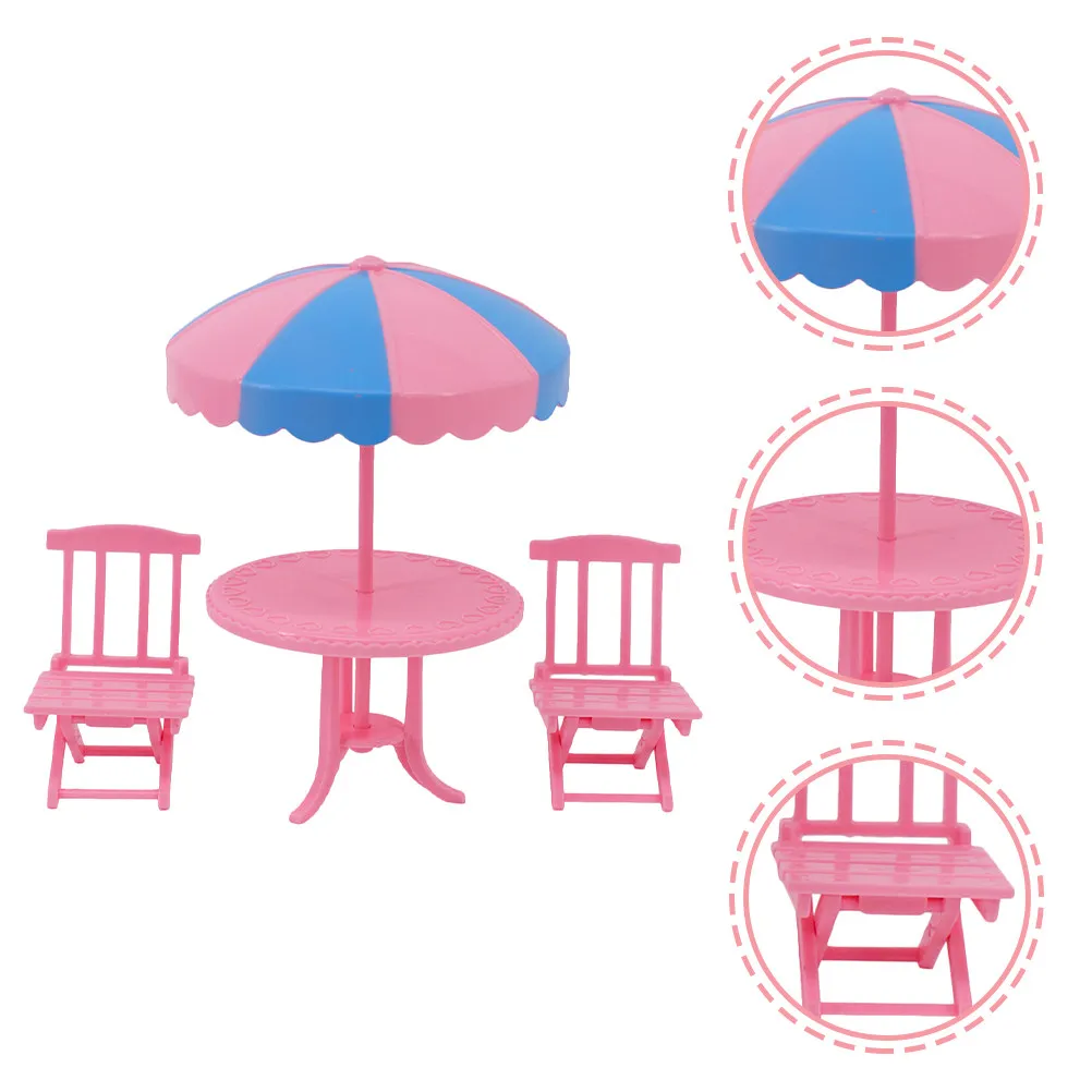 1Set Mini Beach Chair and Table Set Miniature House Outdoor Decor Creative Play Prop Delicate Workmanship Plastic Material
1Set Mini Beach Chair and Table Set Miniature House Outdoor Decor Creative Play Prop Delicate Workmanship Plastic Material