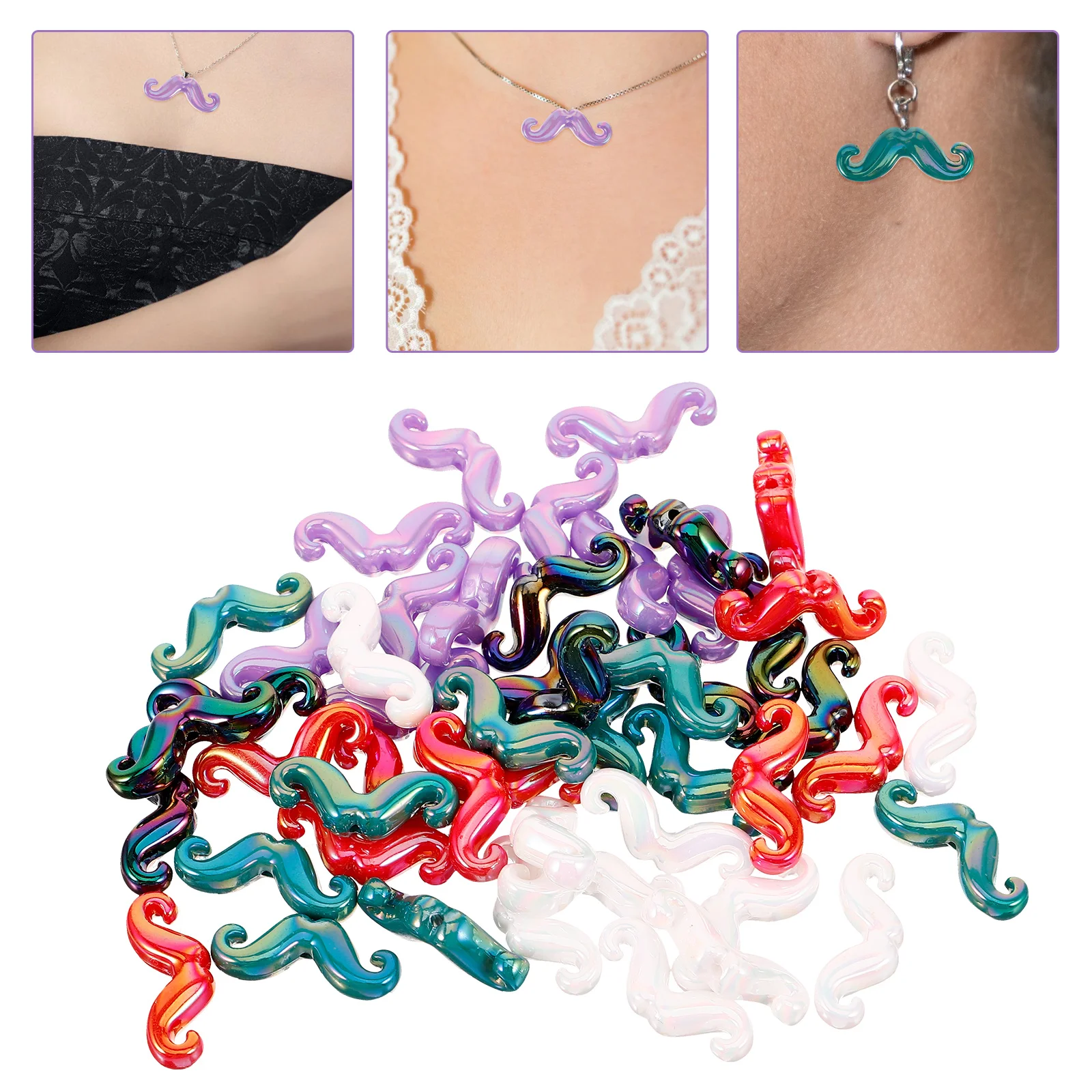 Miniature Funny Beaded Beard Garland Beads Charms Jewelry Kit Acrylic Necklace DIY
Miniature Funny Beaded Beard Garland Beads Charms Jewelry Kit Acrylic Necklace DIY