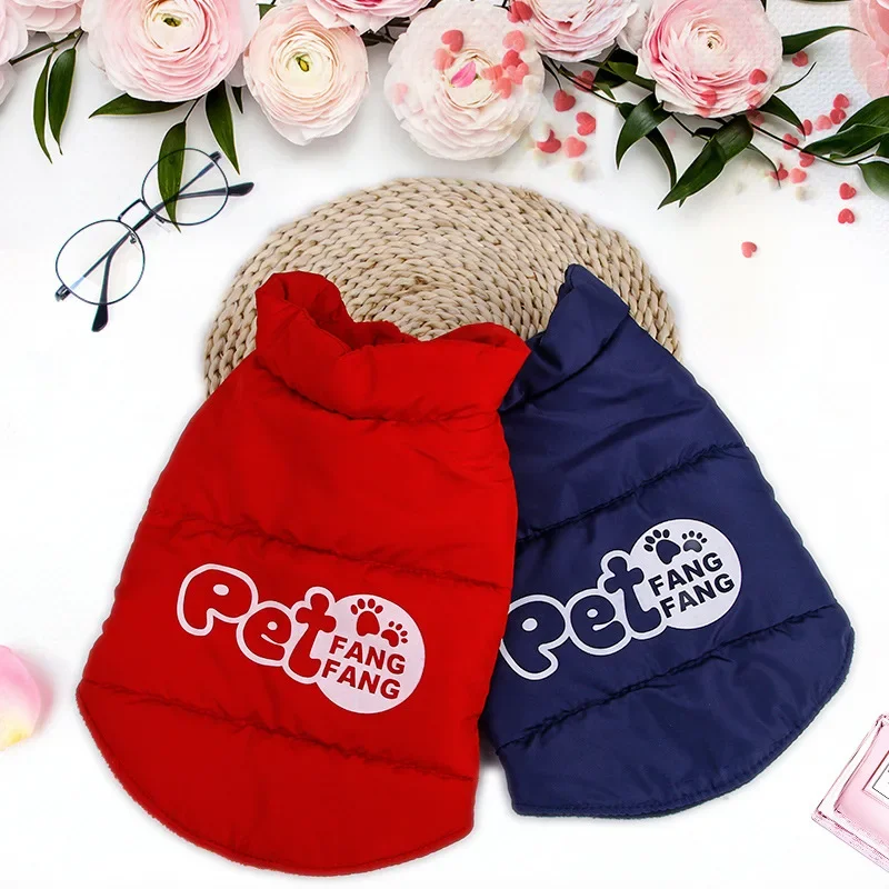 Dog vest autumn and winter warm pet clothes dog vest cotton clothes small dog thickened velvet cotton clothes
Dog vest autumn and winter warm pet clothes dog vest cotton clothes small dog thickened velvet cotton clothes