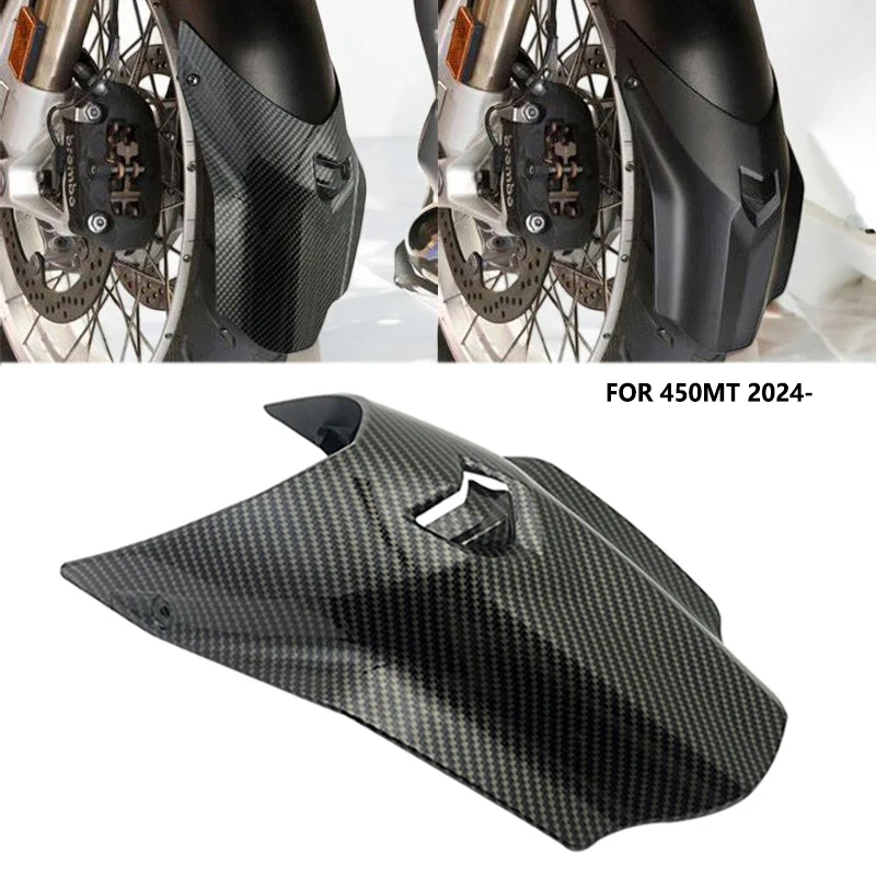 450MT Motorcycles Carbon Front Fender Extender Mudguard Extension Splash Guard Tire Hugger For CFMOTO 450MT 450 MT MT450 2024-
450MT Motorcycles Carbon Front Fender Extender Mudguard Extension Splash Guard Tire Hugger For CFMOTO 450MT 450 MT MT450 2024-