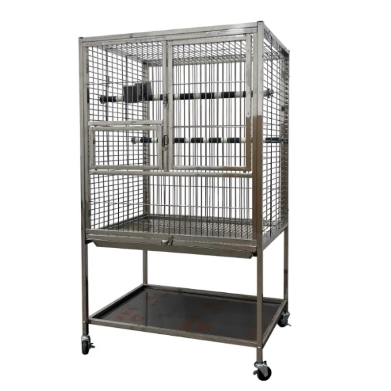 Whosale 304 Stainless Steel Bird Cage With Stand Big Bird Flight Cages Large For Parakeets Cockatiels bird cage accessories
Whosale 304 Stainless Steel Bird Cage With Stand Big Bird Flight Cages Large For Parakeets Cockatiels bird cage accessories