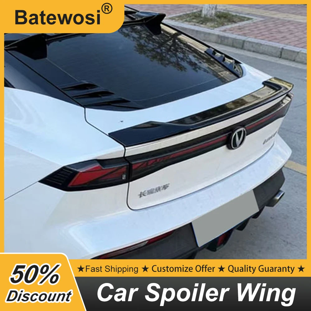 For Changan UNI-V UNIV 2020 21 22 23 24 25 Rear Trunk Lid Car Spoiler Wing R Style ABS Plastic Black Carbon Color Accessories
For Changan UNI-V UNIV 2020 21 22 23 24 25 Rear Trunk Lid Car Spoiler Wing R Style ABS Plastic Black Carbon Color Accessories