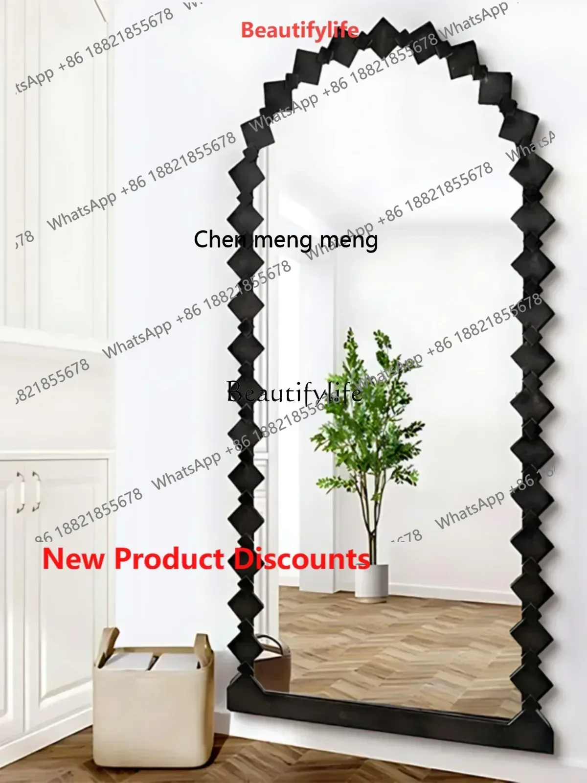 New arrive Full Body Floor Home Shaped Creative Simple Dressing Mirror Clothing Store Full-Length Mirror
New arrive Full Body Floor Home Shaped Creative Simple Dressing Mirror Clothing Store Full-Length Mirror