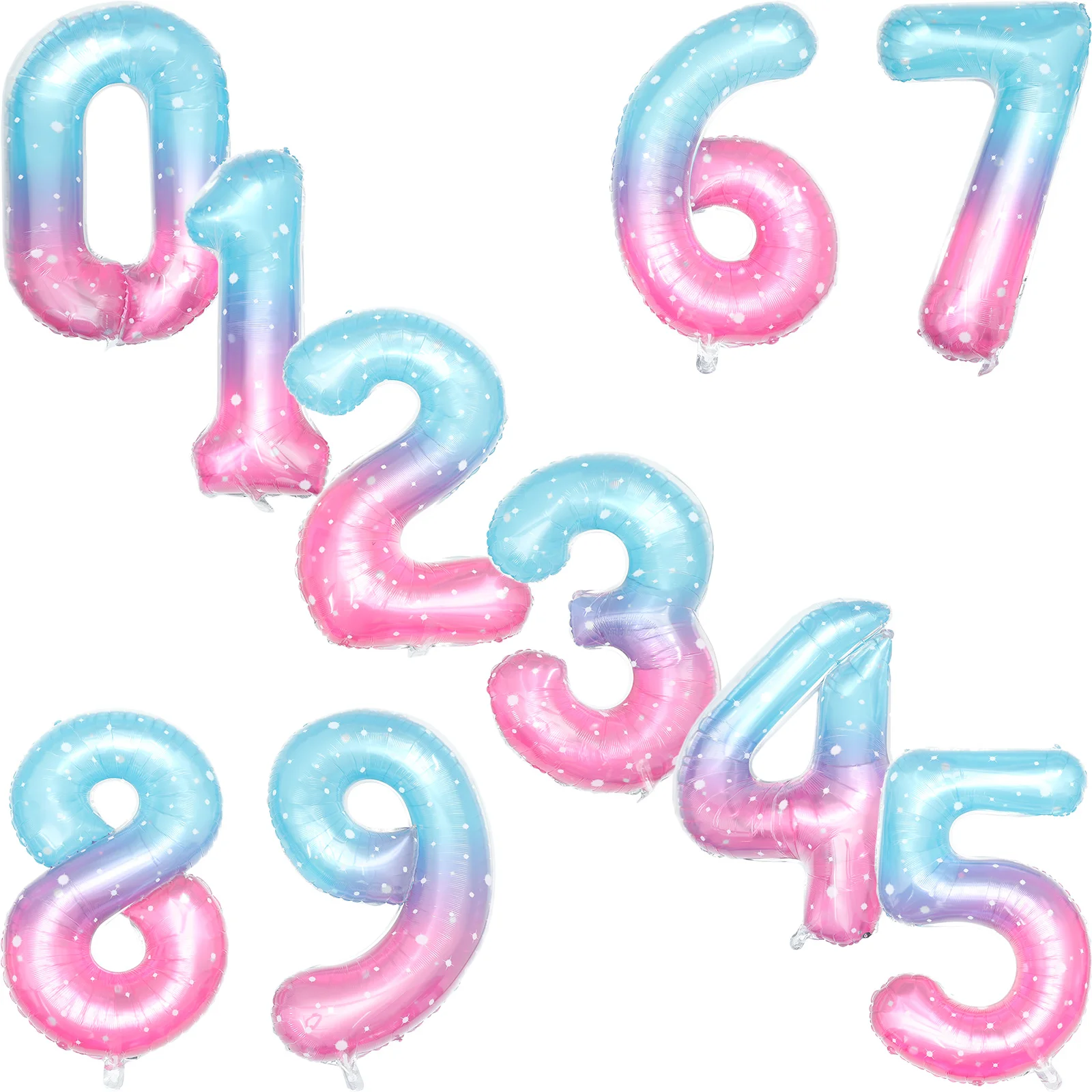10pcs Number Balloons Decor Large Aluminum Foil Balloons For Birthday Party Wedding Anniversary New Year Festival Celebration
10pcs Number Balloons Decor Large Aluminum Foil Balloons For Birthday Party Wedding Anniversary New Year Festival Celebration