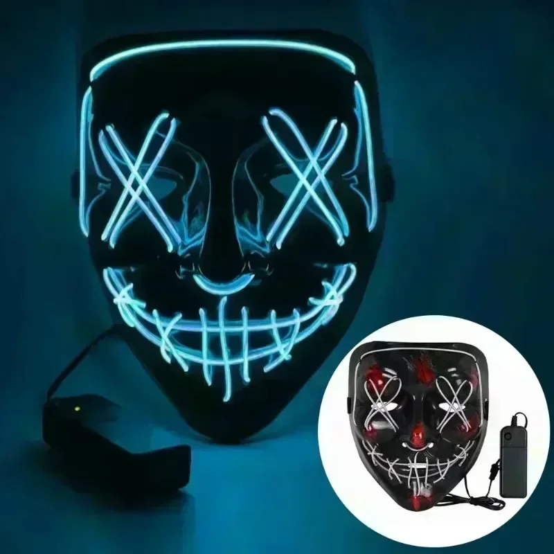 New Hot Selling Role Play LED Party Terror Mask Nightclub Ghost Face Luminous MasK 2024 Colorful Luminous Mask
New Hot Selling Role Play LED Party Terror Mask Nightclub Ghost Face Luminous MasK 2024 Colorful Luminous Mask