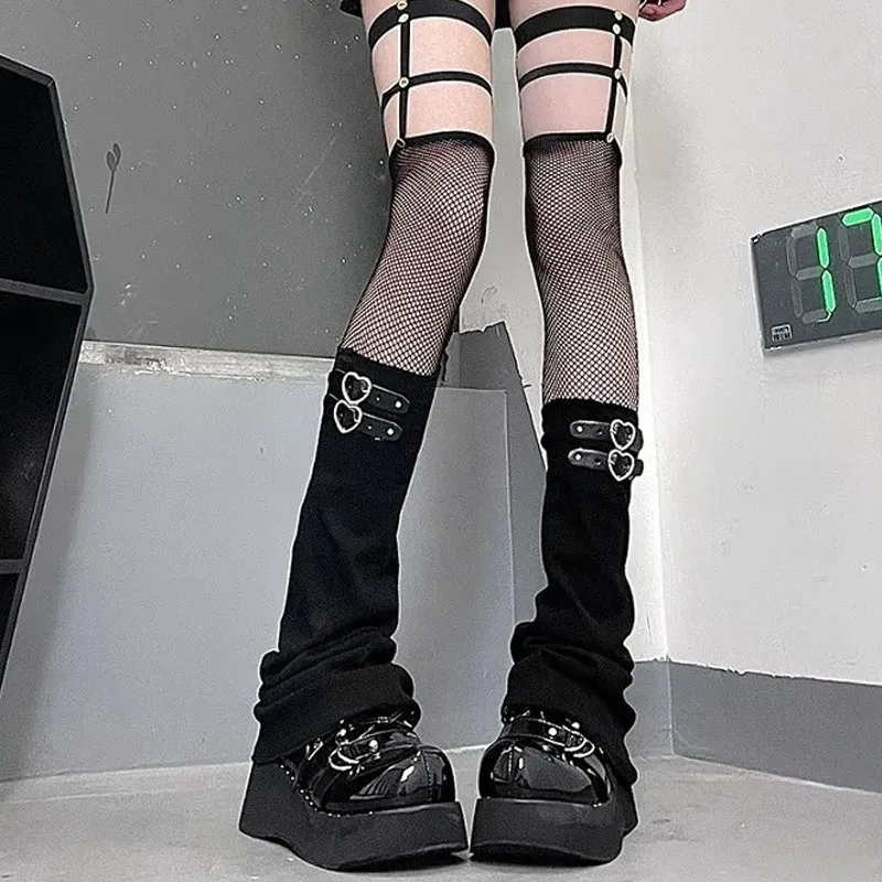 2025 Women Summer Leg Warmers Buckle Socks Y2k Spice Girl Punk Gothic Harajuku Leg Warmer Subculture Fishnet Socks Stockings
2025 Women Summer Leg Warmers Buckle Socks Y2k Spice Girl Punk Gothic Harajuku Leg Warmer Subculture Fishnet Socks Stockings