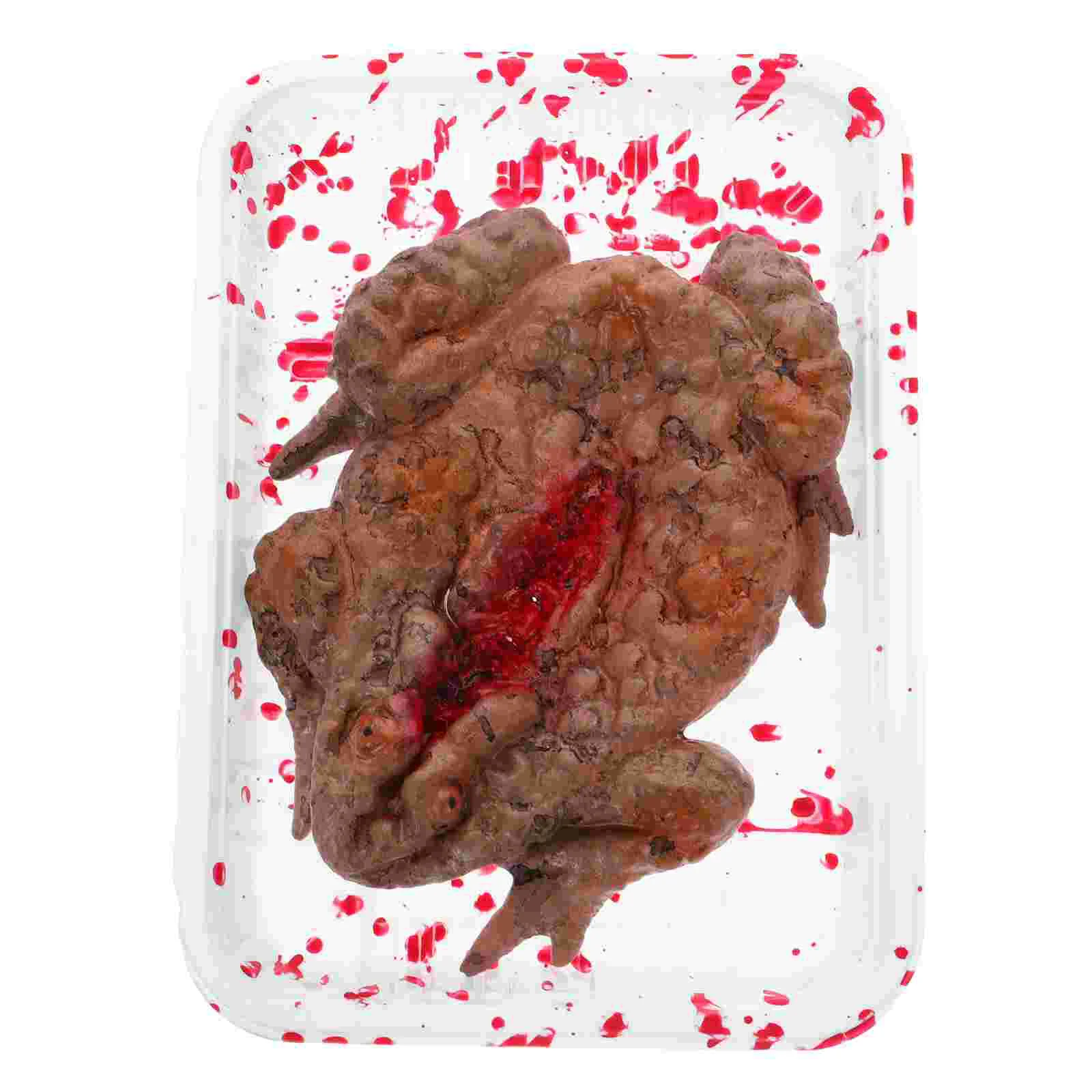 Horror Insect Tray Halloween Tableware Decor Terrible Prank Toad Props Simulation Make up
Horror Insect Tray Halloween Tableware Decor Terrible Prank Toad Props Simulation Make up