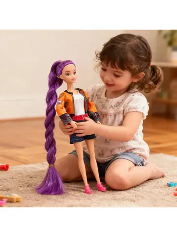 @@ New Kpop Demon Hunters Anime Merchandise Rumi Mira Zoyi Character Figurine Birthday Gift Fan Club Gifts 11 Joints Are Movable