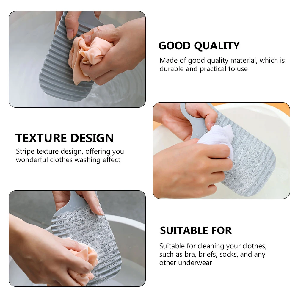 6 Pcs Mini Washboard Travel for Laundry Clothes Washing Boards Non-slip Scrub Pe Washboards Handwashing
6 Pcs Mini Washboard Travel for Laundry Clothes Washing Boards Non-slip Scrub Pe Washboards Handwashing