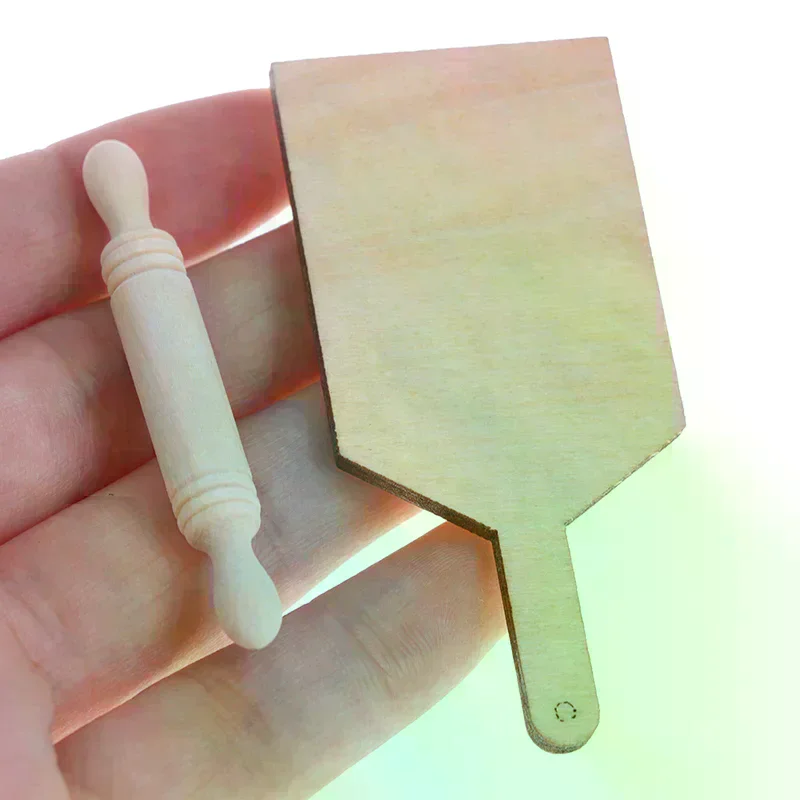 1:12 Dollhouse Miniatures Kitchen Cutting Board Rolling Pin Set Accessories Toys
1:12 Dollhouse Miniatures Kitchen Cutting Board Rolling Pin Set Accessories Toys
