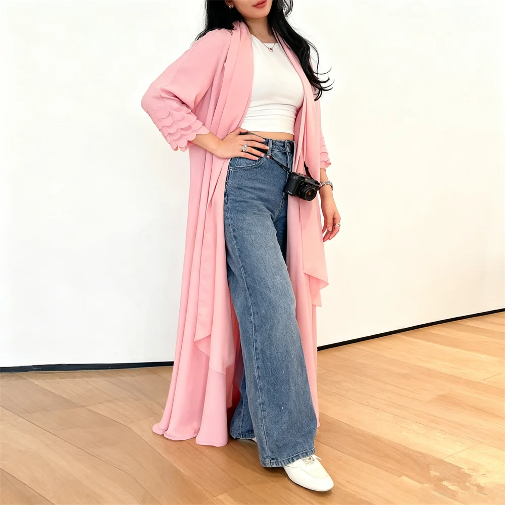 Мусульманское женское платье-хиджаб, шифоновое кимоно, кардиган, Дубай, Абая, Турция, кафтан, Ид Рамдан, кафтан, марокаин, женский халат, Kebaya Jalabiya
Мусульманское женское платье-хиджаб, шифоновое кимоно, кардиган, Дубай, Абая, Турция, кафтан, Ид Рамдан, кафтан, марокаин, женский халат, Kebaya Jalabiya