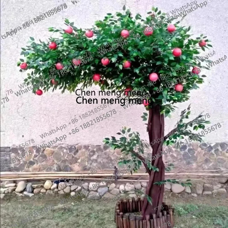 X Simulation fruit tree orange persimmon pomegranate banana peach shopping mall supermarket landscaping decorative tree
X Simulation fruit tree orange persimmon pomegranate banana peach shopping mall supermarket landscaping decorative tree